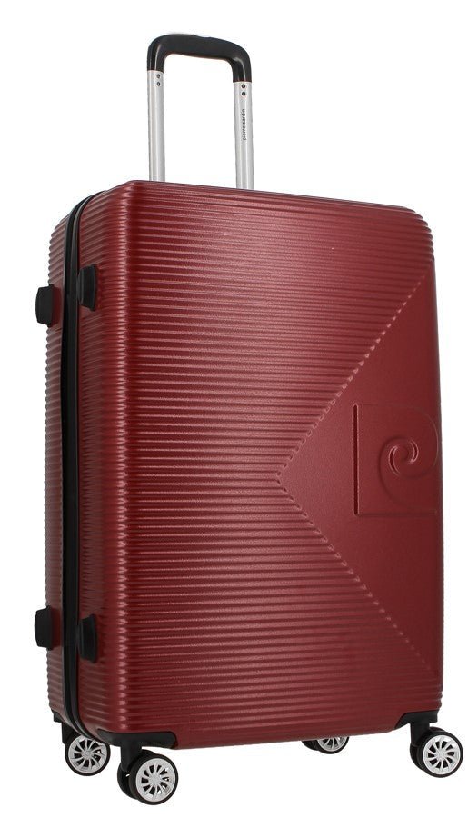 Pierre Cardin Paris Izar Red Trolley Case | Medium-Suitcases
