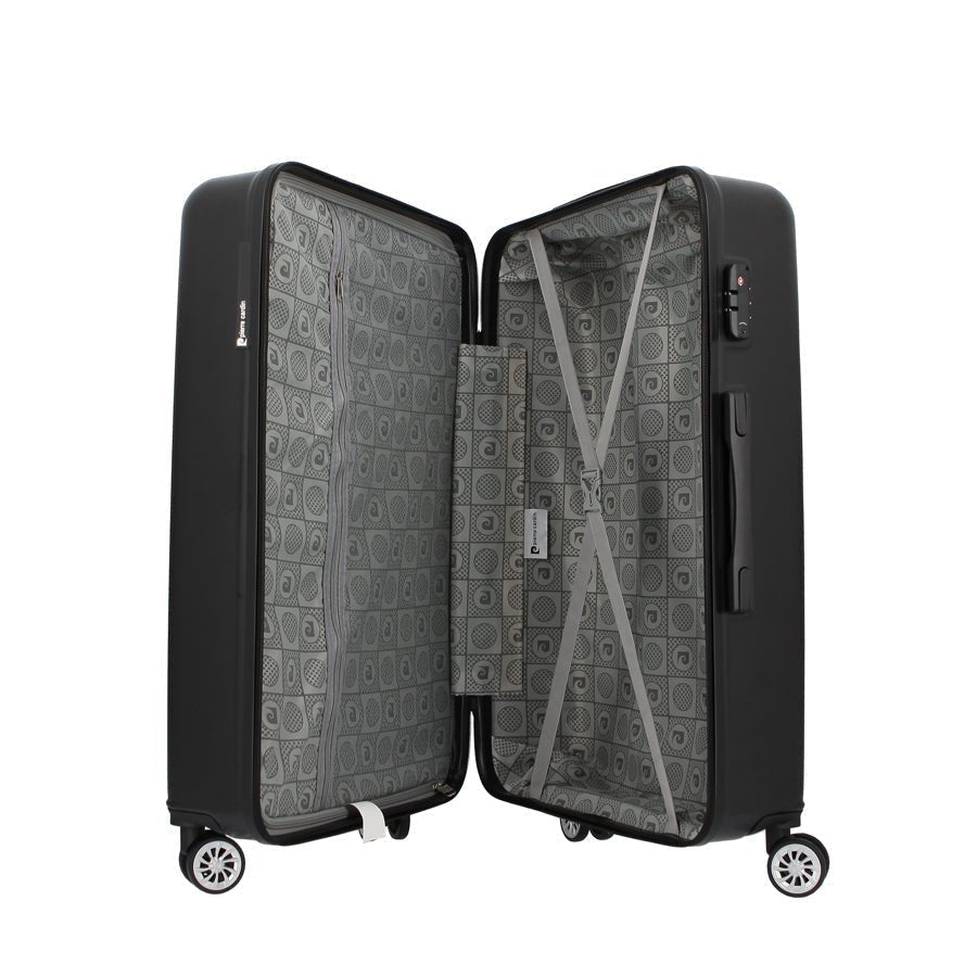 Pierre Cardin Paris Syrios Black Trolley | Large-Suitcases