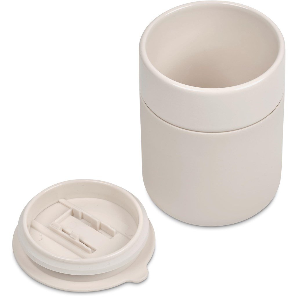 Pimlico Ceramic Coffee Tumbler – 300ml - Travel Mugs and Tumblers,Drinkware