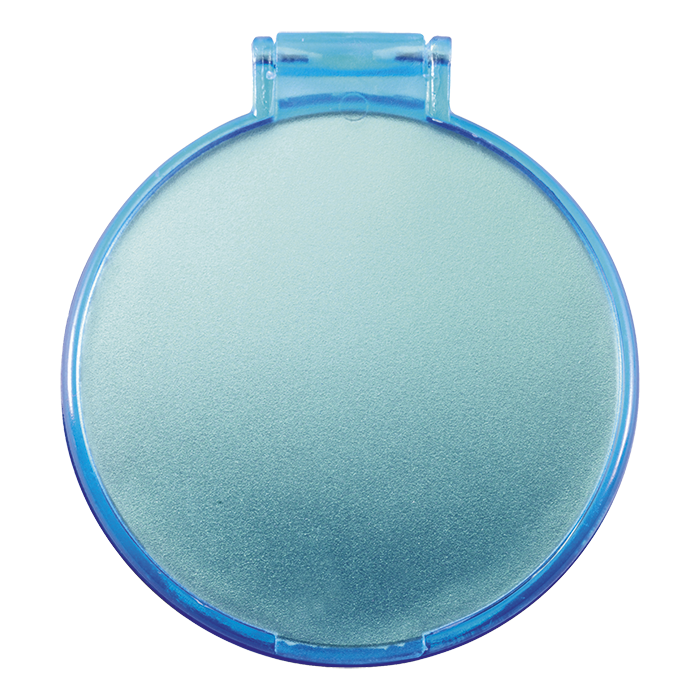 Pocket Mirror Pale Blue / STD / Regular - Novelties