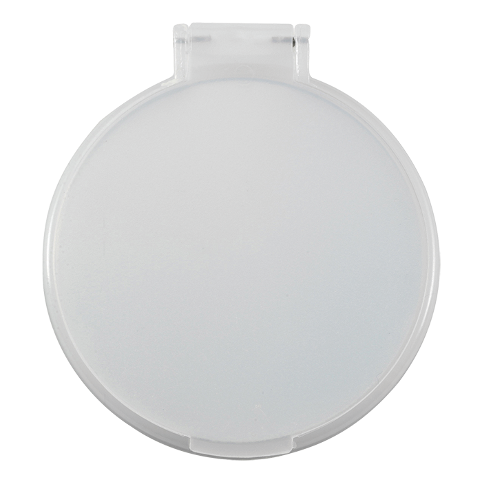 Pocket Mirror White / STD / Regular - Novelties