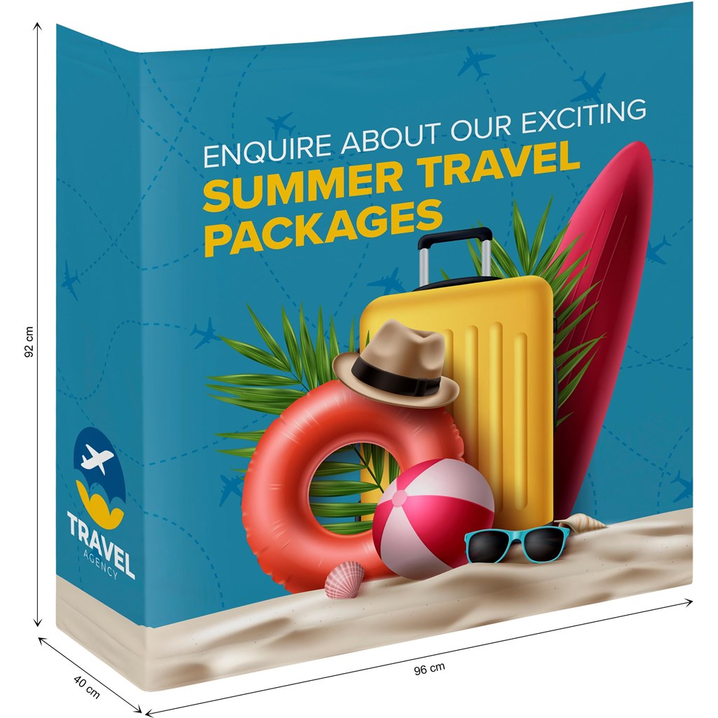 Pop Up Fabric Counter Skin - Display Skins