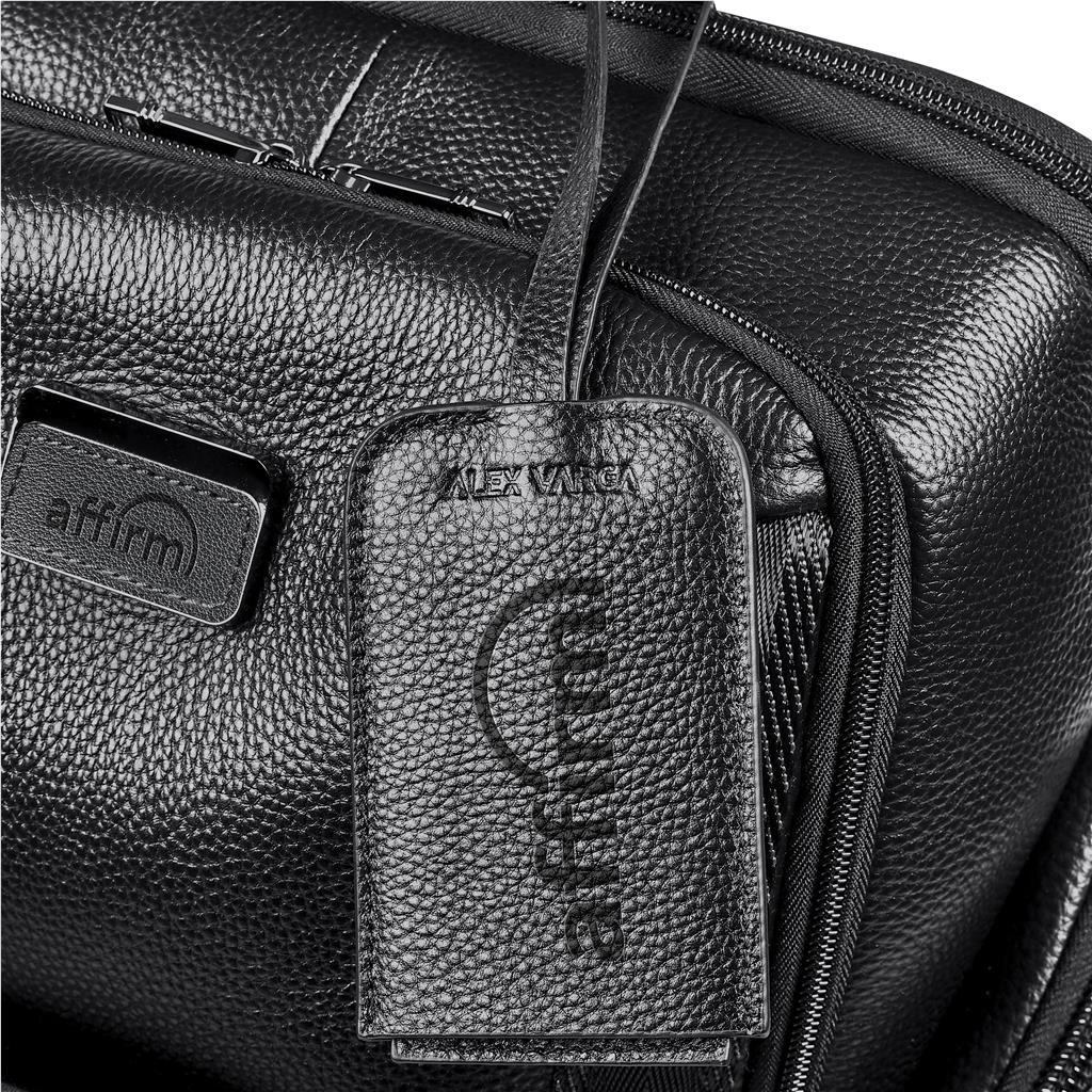 Portofino Leather Laptop Bag BLACK - Backpacks,Ideas for Work,Bags