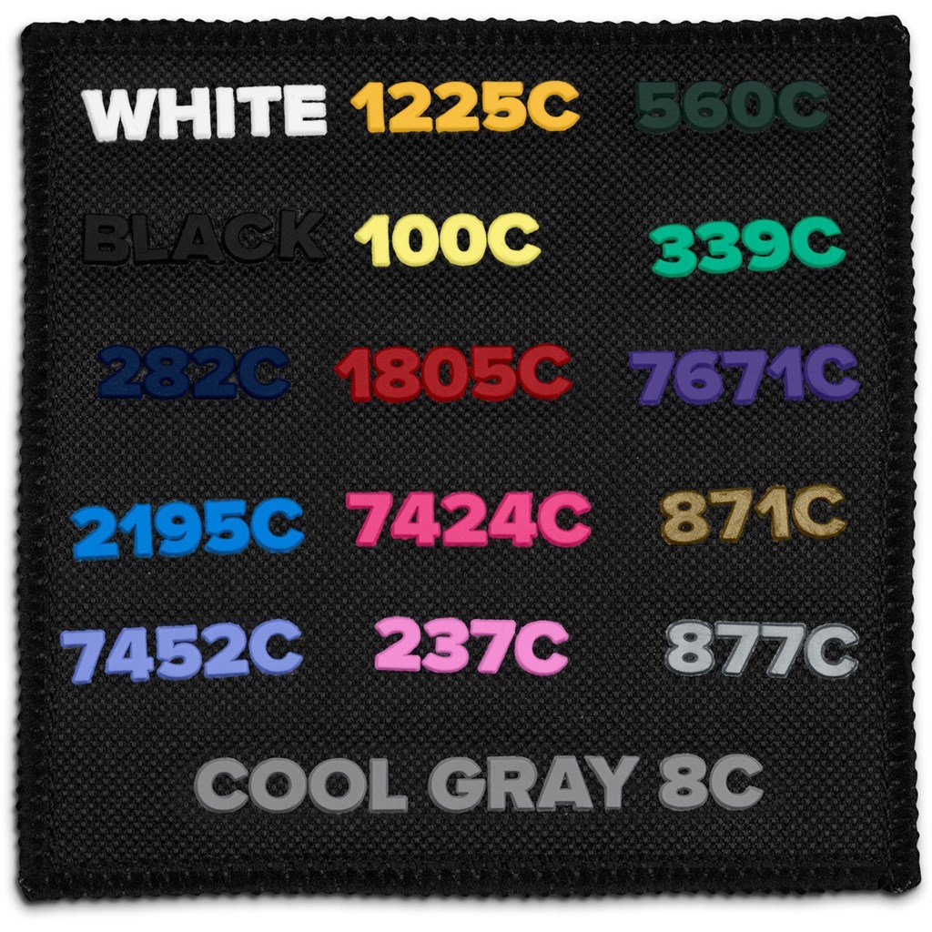 Pre-Branded Performance Cap Showcasing Silicone Branding BLACK - Caps