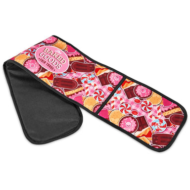 Pre-Printed Sample Custom Bostock Oven Mitt BLACK - Home and Living