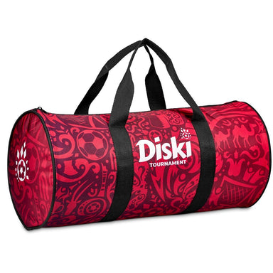 Pre-Printed Sample Custom Carter Barrel Sport Bag BLACK - Sports Bags