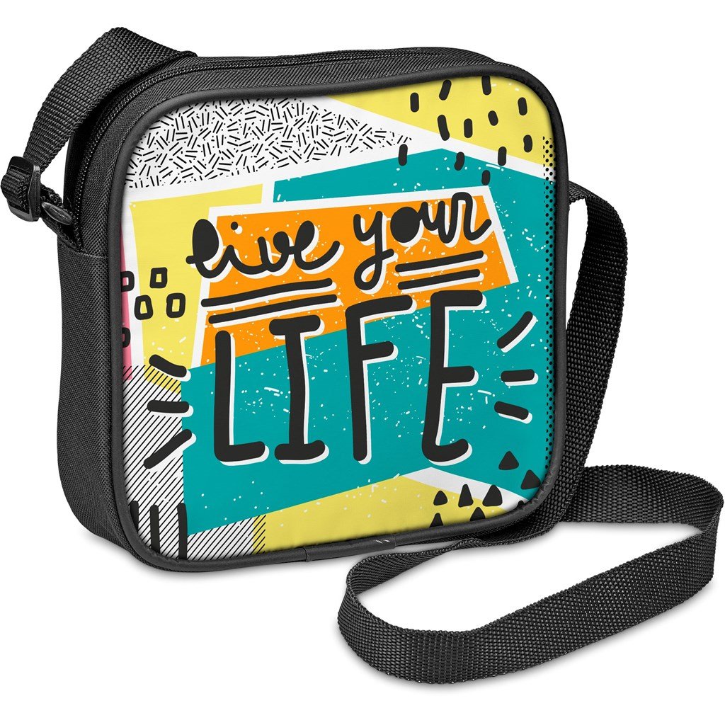 Pre-Printed Sample Custom Cruise Crossbody Bag BLACK - and Waist Bags