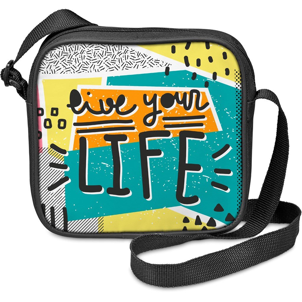 Pre-Printed Sample Custom Cruise Crossbody Bag BLACK - and Waist Bags