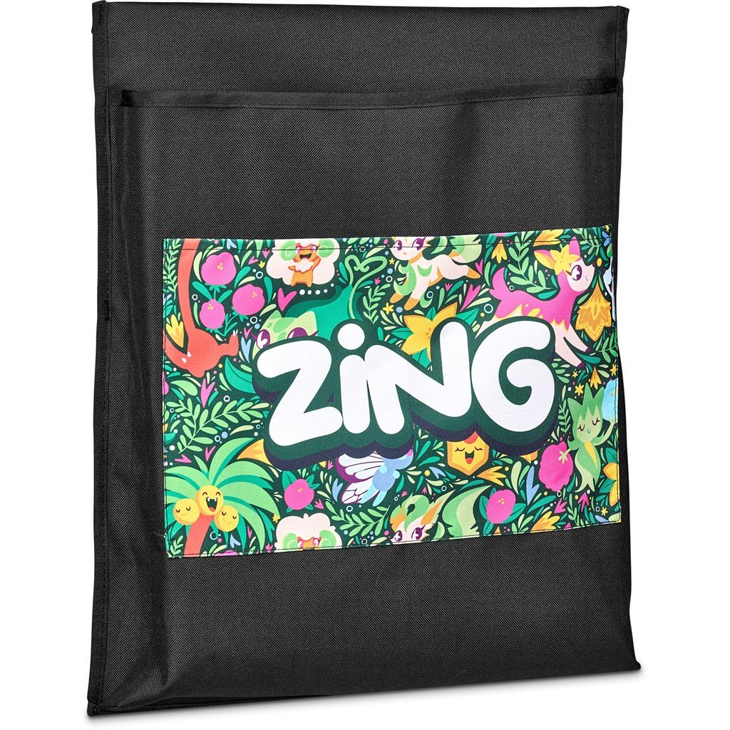 Pre-Printed Sample Custom Doon Chair Bag BLACK - School Accessories