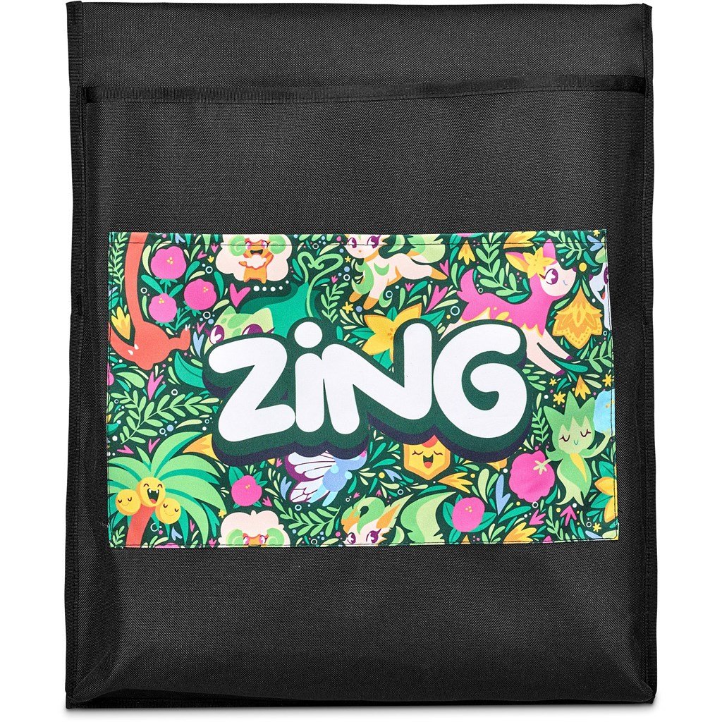 Pre-Printed Sample Custom Doon Chair Bag BLACK - School Accessories