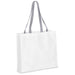 Pre-Printed Sample Custom Footloose RPET Stitch-Bond Shopper BLACK - and Tote Bags