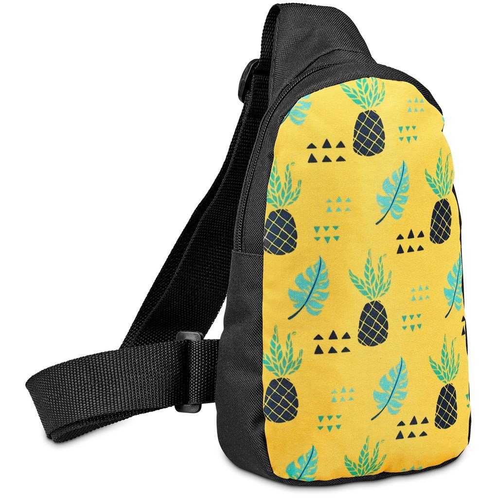 Pre-Printed Sample Custom Journey Crossbody Bag BLACK - and Waist Bags