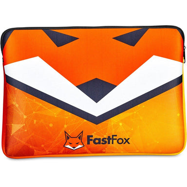 Pre-Printed Sample Custom Knysna Neoprene 13-inch Laptop Sleeve BLACK - Tech Sleeves