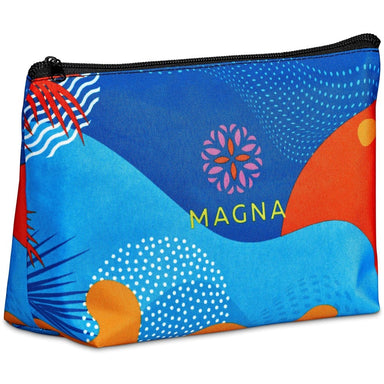 Pre-Printed Sample Custom Kosi Midi Toiletry Bag BLACK - and Cosmetic Bags