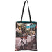 Pre-Printed Sample Custom Melrose Shopper BLACK - and Tote Bags