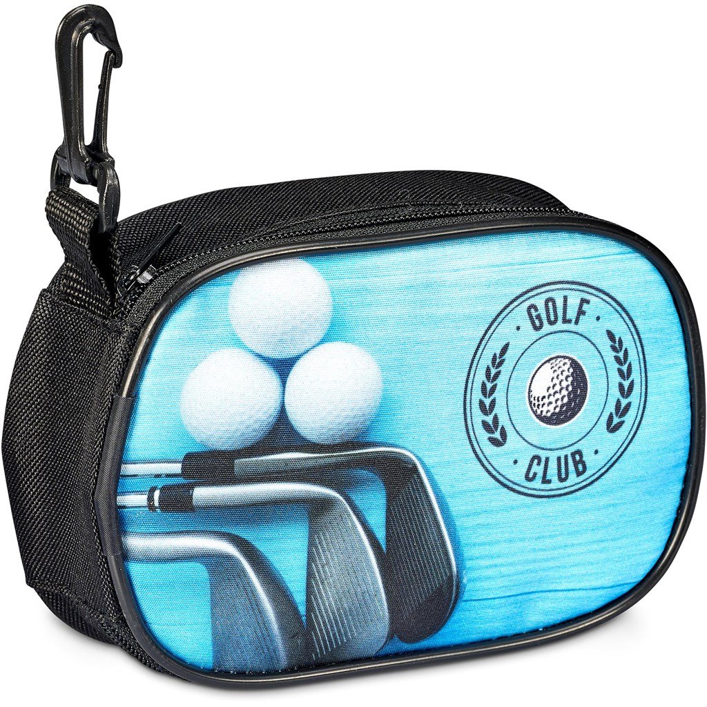 Pre-Printed Sample Custom Pines Club Accessory Golf Bag BLACK - Sports and Fitness