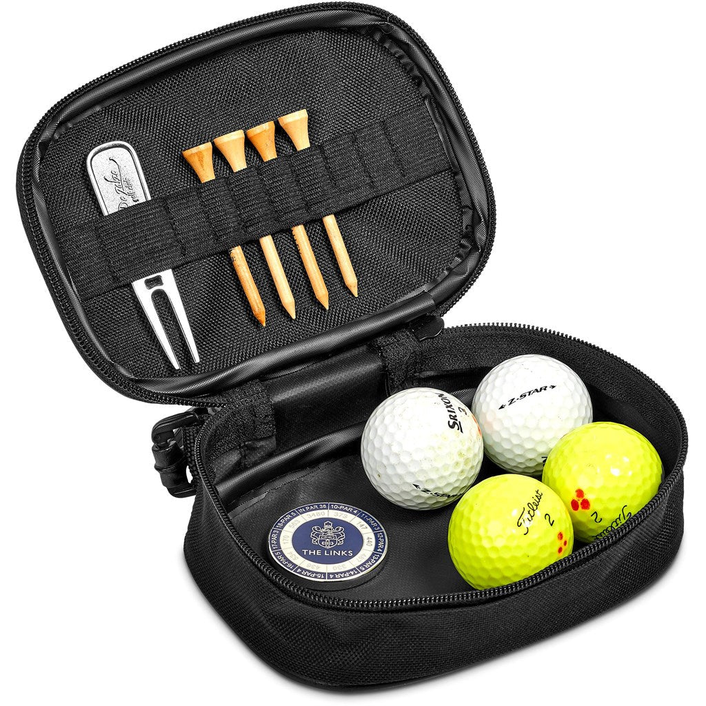 Pre-Printed Sample Custom Pines Club Accessory Golf Bag BLACK - Sports and Fitness