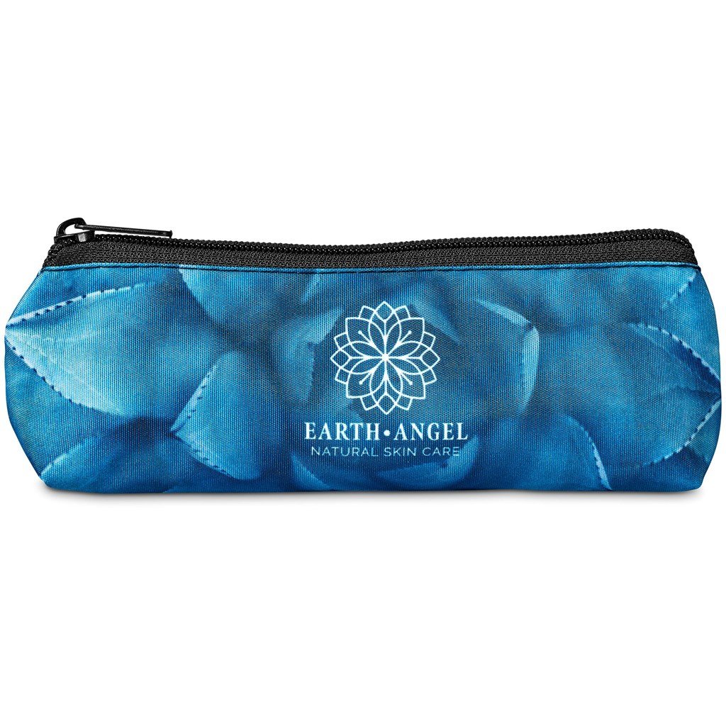 Pre-Printed Sample Custom Sandy Lipstick Purse BLACK - Toiletry and Cosmetic Bags