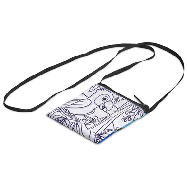 Pre-Printed Sample Custom Sani Tuck Money Neck Pouch BLACK - School Accessories,Custom Stationery