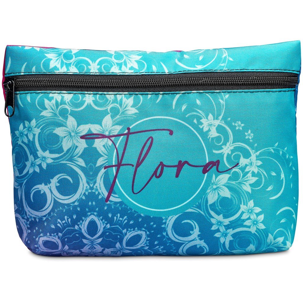 Pre-Printed Sample Custom Seasoned Traveller Utility Pouch BLACK - Toiletry and Cosmetic Bags