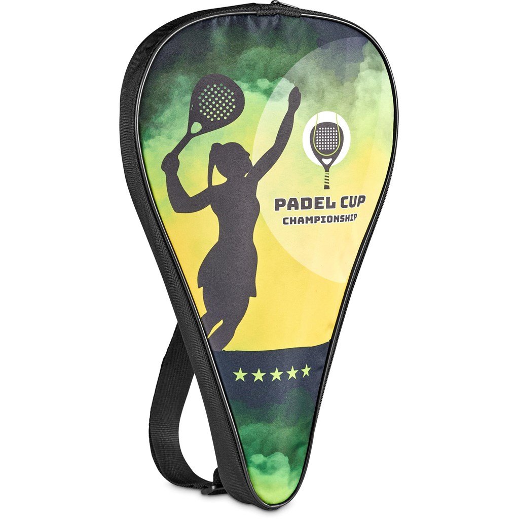 Pre-Printed Sample Custom Shift Padel Bag BLACK - Sports and Fitness