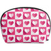 Pre-Printed Sample Custom Victoria Maxi Cosmetic Bag BLACK - Toiletry and Bags