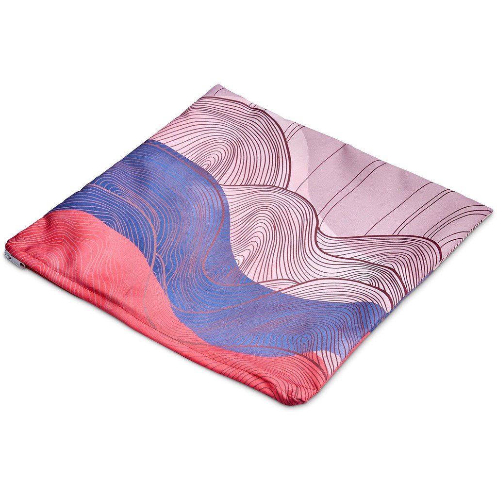 Pre-Printed Sample Custom Zuri Medium Scatter Cushion Cover - excludes inner cushion BLACK - Home and Living