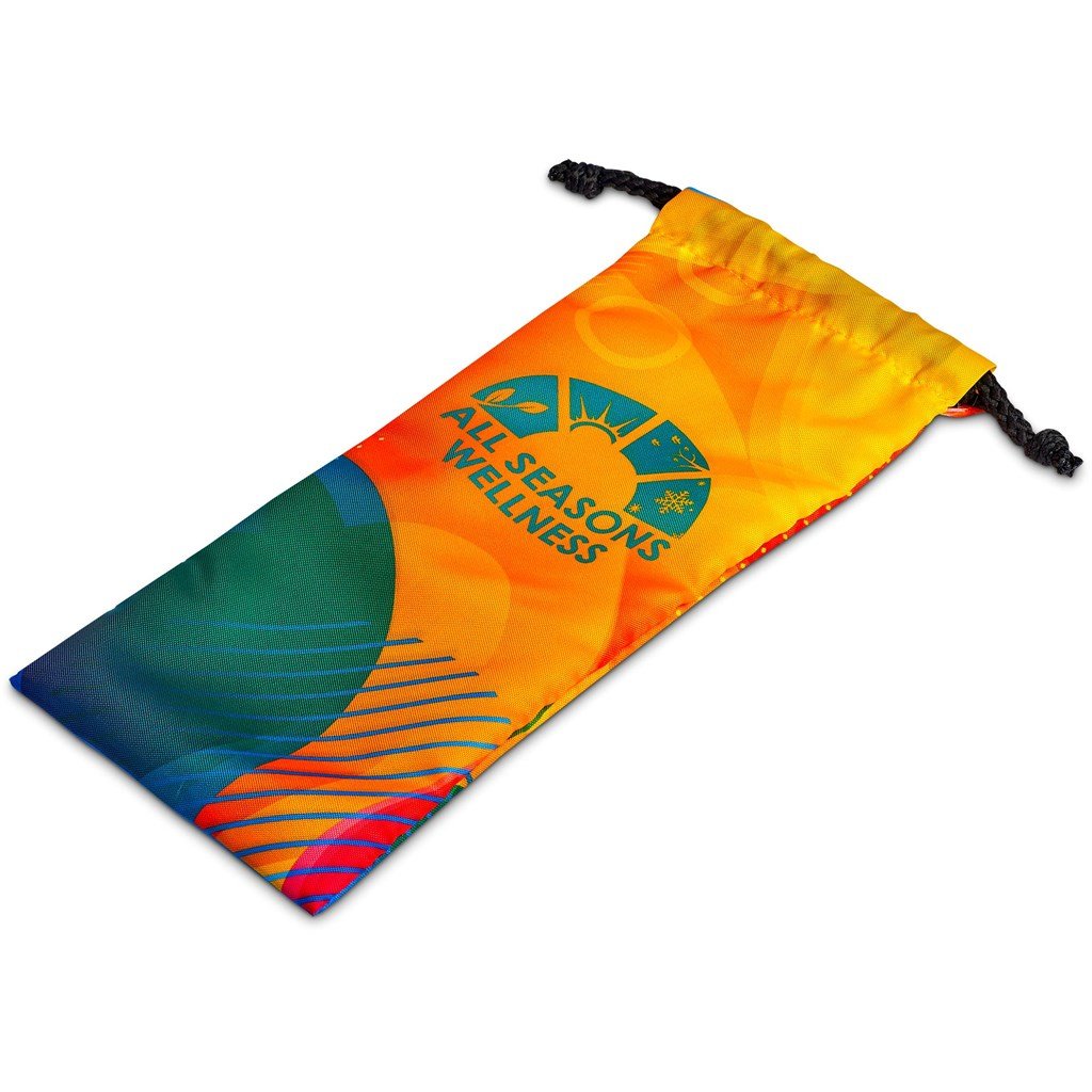 Pre-Production Sample Custom Dew Umbrella Pouch BLACK - Drawstring Bags and Backpacks,Custom Personal Care Pamper Gifts