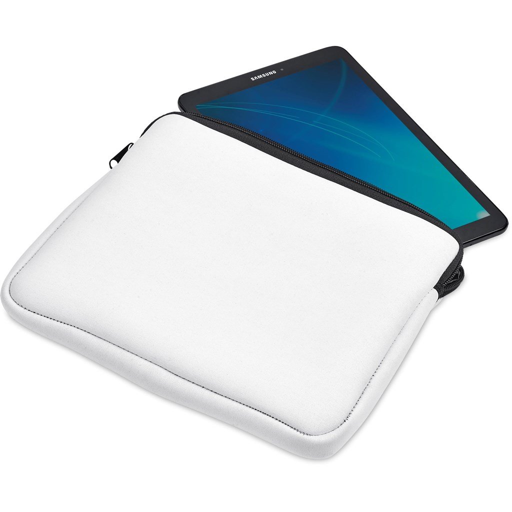 Pre-Production Sample Custom Domain Neoprene Tablet Sleeve - Tech Sleeves