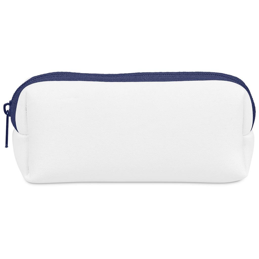 Pre-Production Sample Custom Emma Neoprene Makeup Bag NAVY - Toiletry and Cosmetic Bags