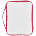 Pre-Production Sample Custom Faith Bible Book Bag With Carry Handle RED - Home and Living