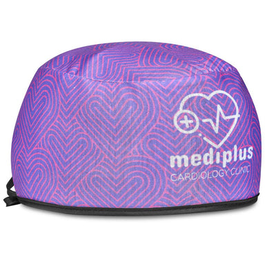 Pre-Production Sample Custom Halo Polyester Nurse Theatre Cap BLACK - Personal Care and Pamper Gifts