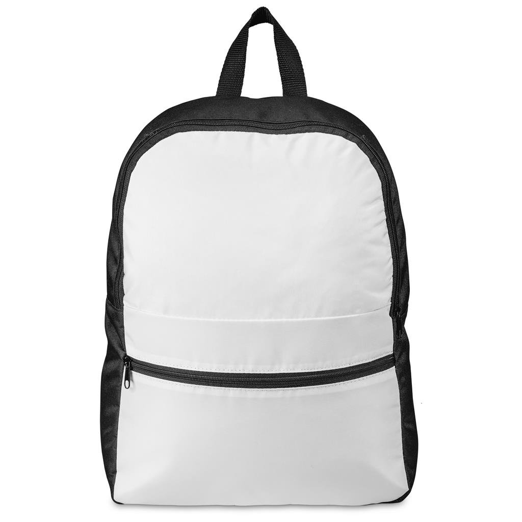 Pre-Production Sample Custom Huron Backpack BLACK - Drawstring Bags and Backpacks