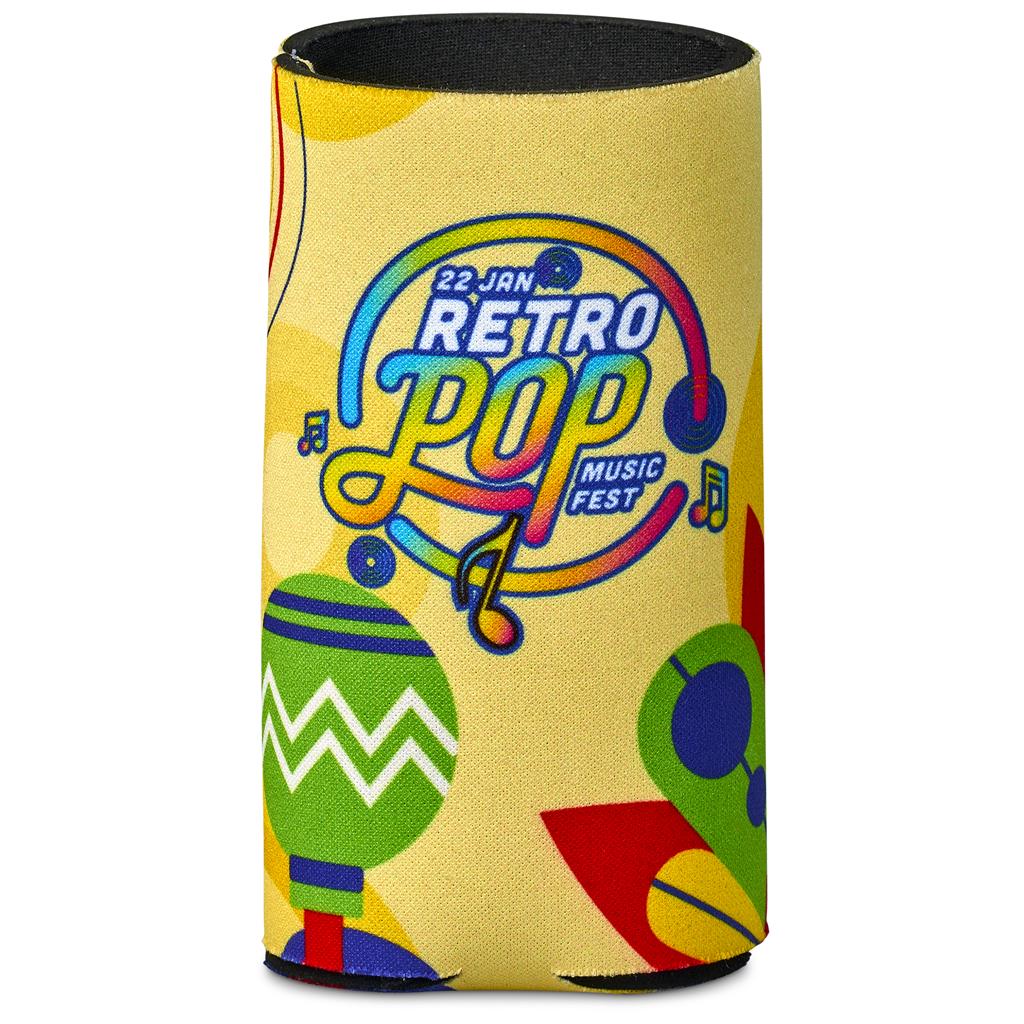 Pre-Production Sample Custom Icey Neoprene Stubby Cooler SOLID WHITE - Coolers and Lunchware