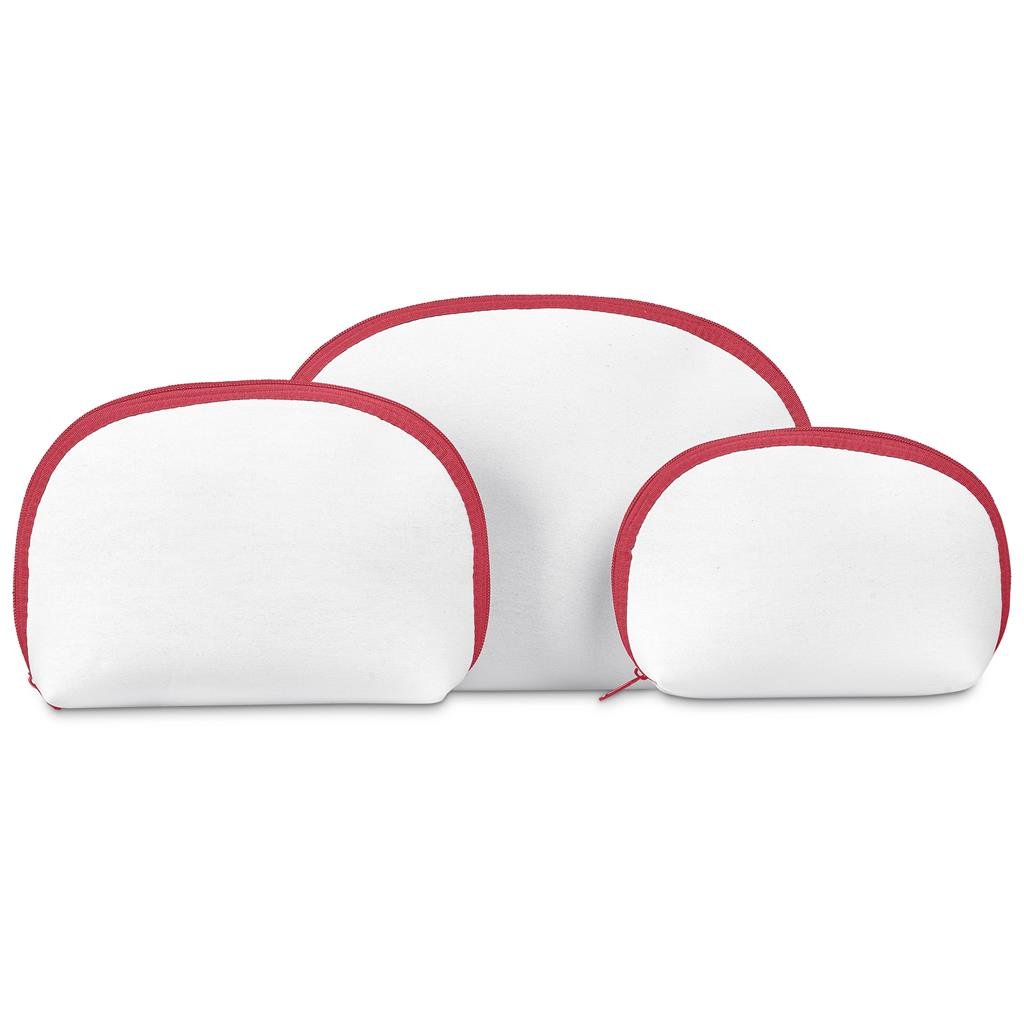 Pre-Production Sample Custom Isabella Neoprene Maxi Cosmetic Bag - Toiletry and Bags