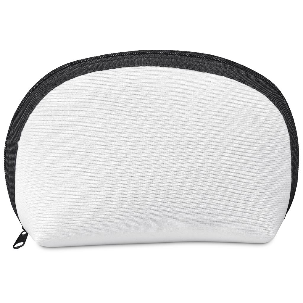 Pre-Production Sample Custom Isabella Neoprene Mini Cosmetic Bag BLACK - Toiletry and Bags