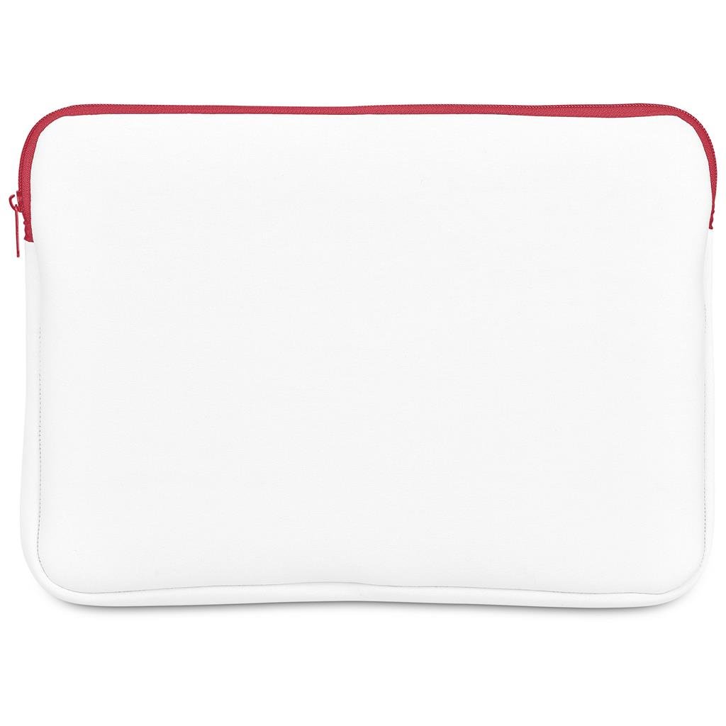 Pre-Production Sample Custom Knysna Neoprene 13-inch Laptop Sleeve RED - Tech Sleeves