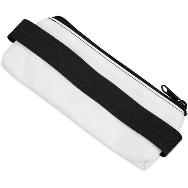 Pre-Production Sample Custom Lagoon Polyester Pencil Case To Fit Over An A5 Notebook - Stationery