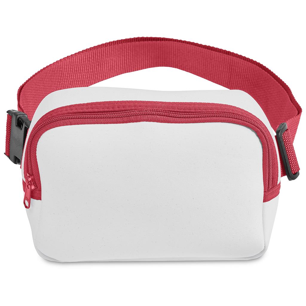 Pre-Production Sample Custom Lula Neoprene Waist Bag RED - Crossbody and Bags