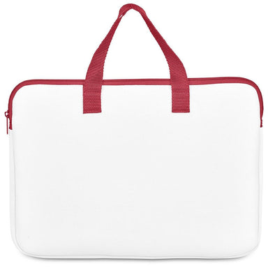 Pre-Production Sample Custom Neoprene Dainty Laptop Sleeve RED - Tech Sleeves