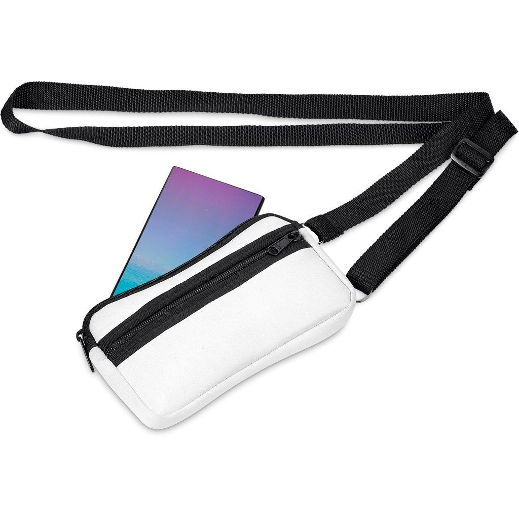 Pre-Production Sample Custom Paarl Neoprene Cell Phone Pouch - Crossbody and Waist Bags