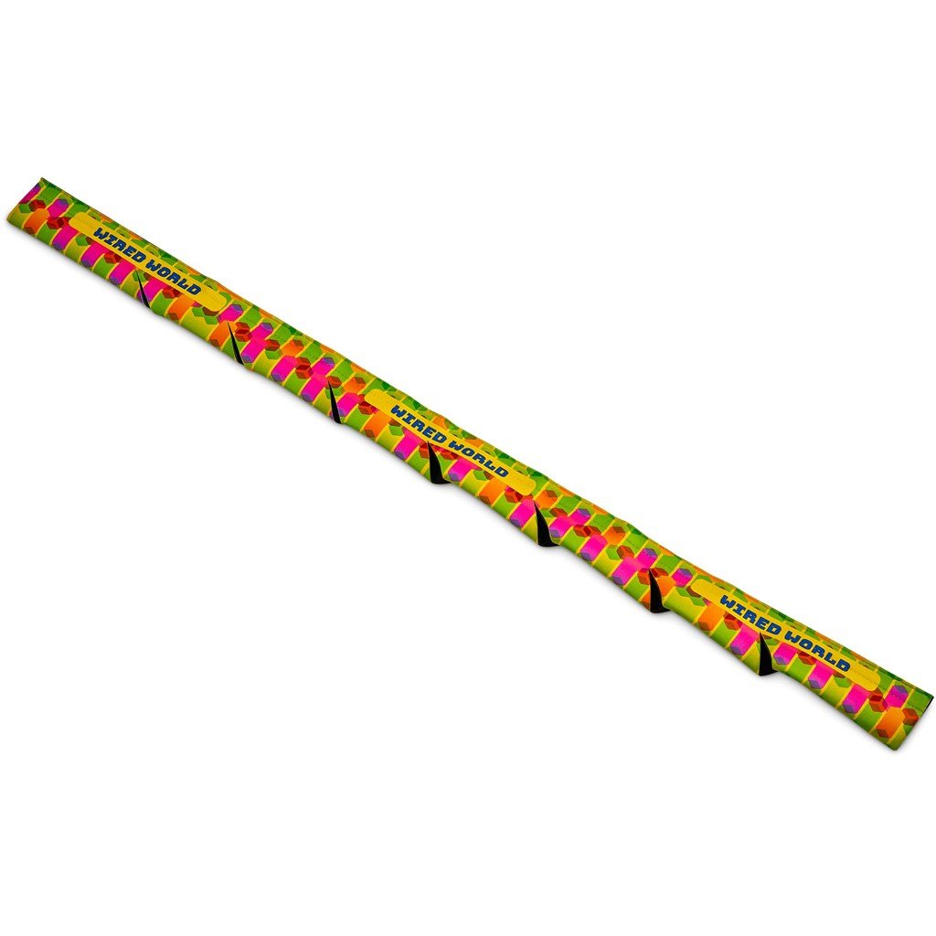 Pre-Production Sample Custom Penda Neoprene Large Cable Tidier BLACK - Stationery