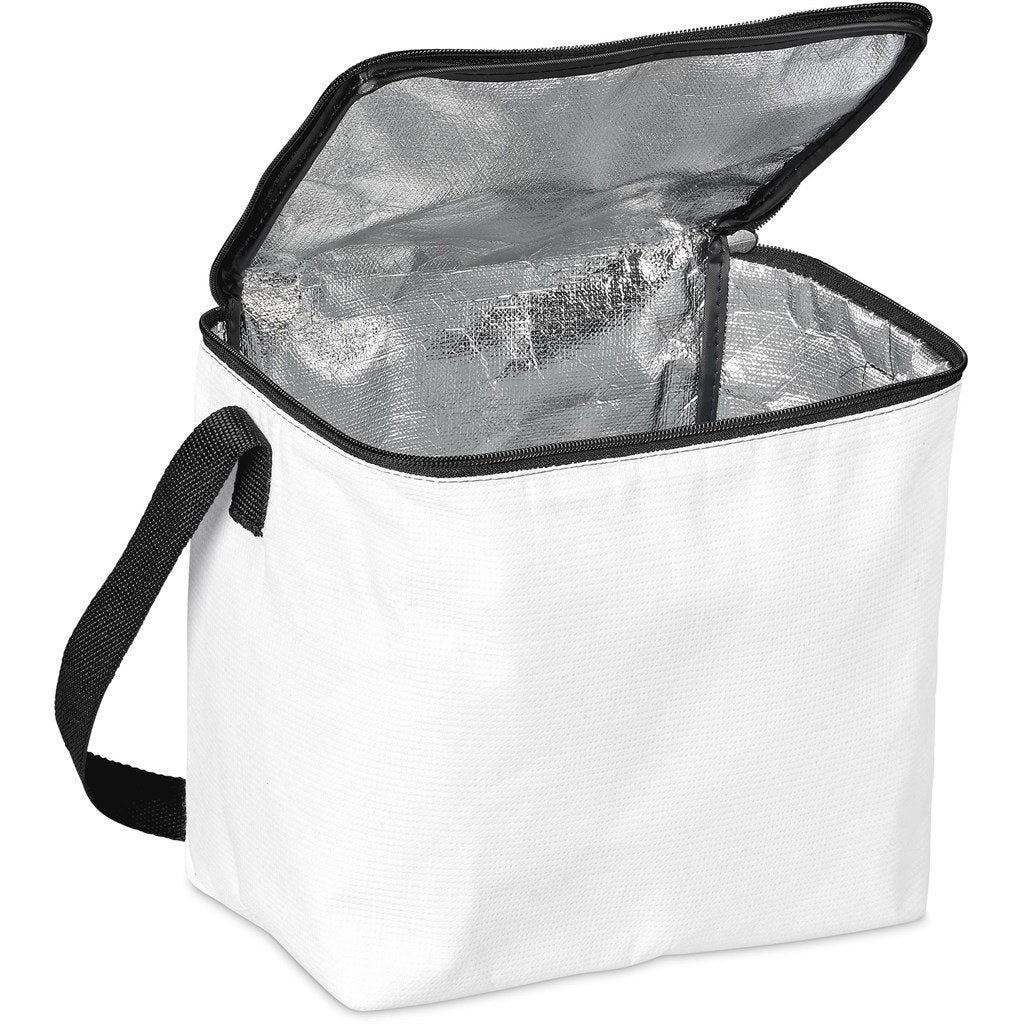 Pre-Production Sample Custom Quebec Recycled PET Stitch-Bond 12 Can Cooler - Coolers and Lunchware