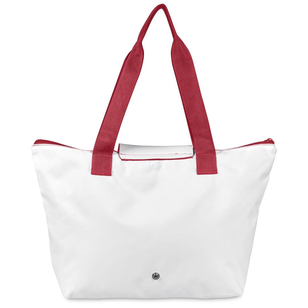 Pre-Production Sample Custom Rosebank Polyester Roll-Up Tote Bag - Shopper and Bags
