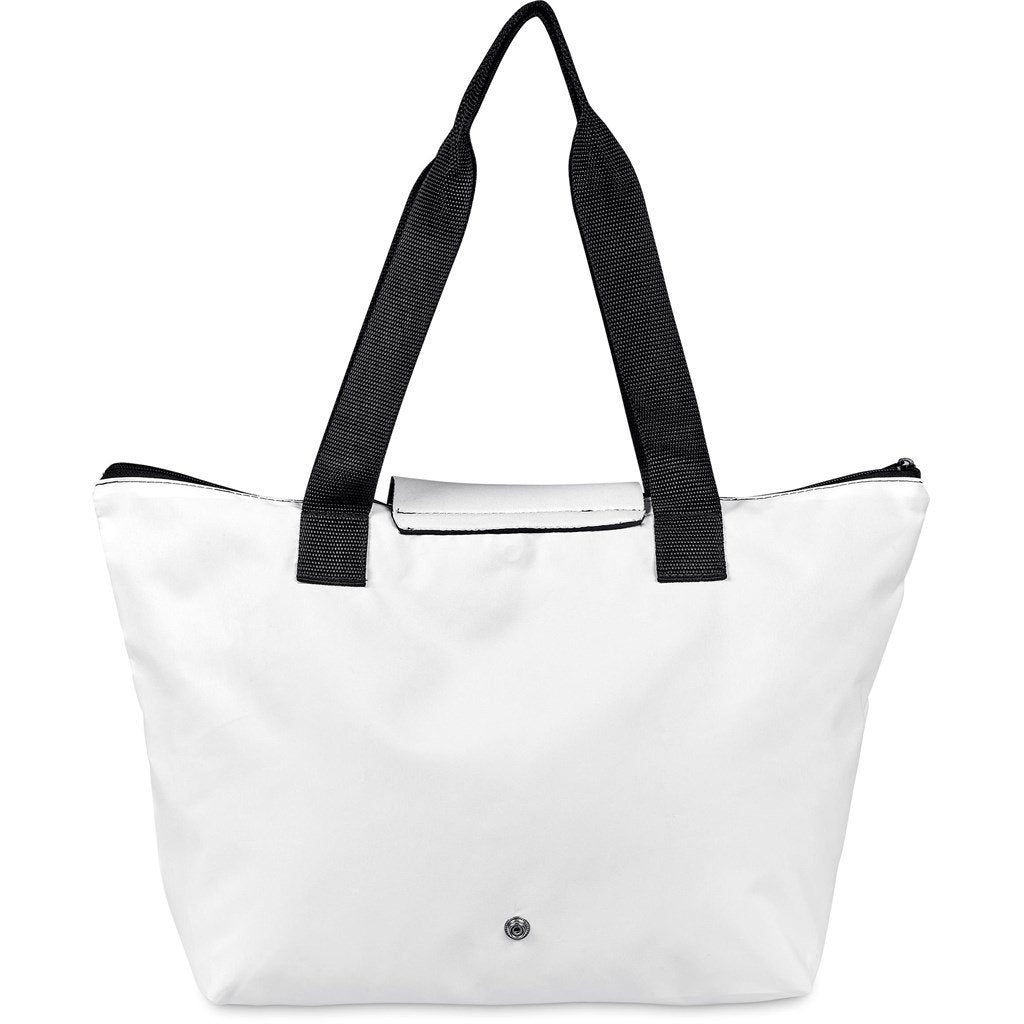 Pre-Production Sample Custom Rosebank Polyester Roll-Up Tote Bag - Shopper and Bags