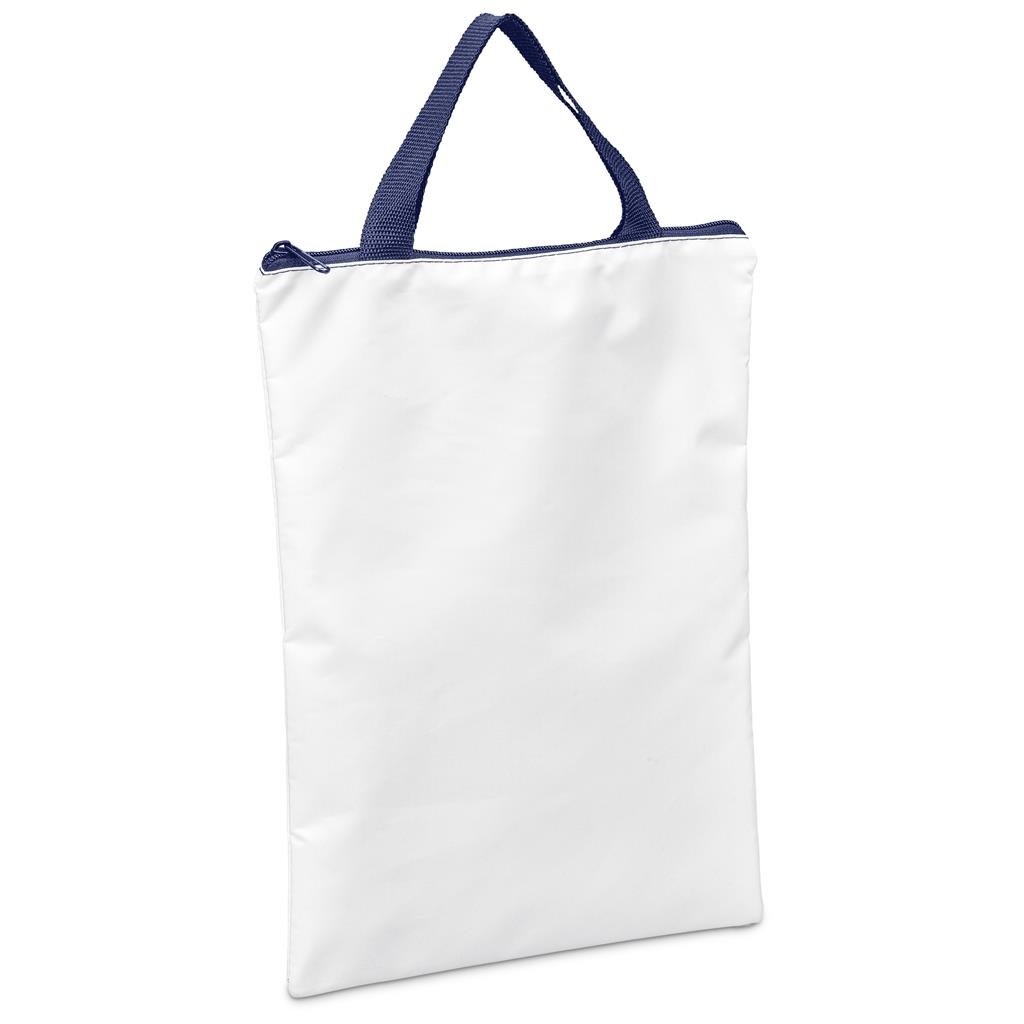 Pre-Production Sample Custom Rosenberg A4 Document Bag NAVY - School Accessories,Custom Stationery