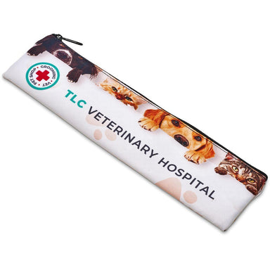 Pre-Production Sample Custom Scrawl Pencil Case RED - Stationery