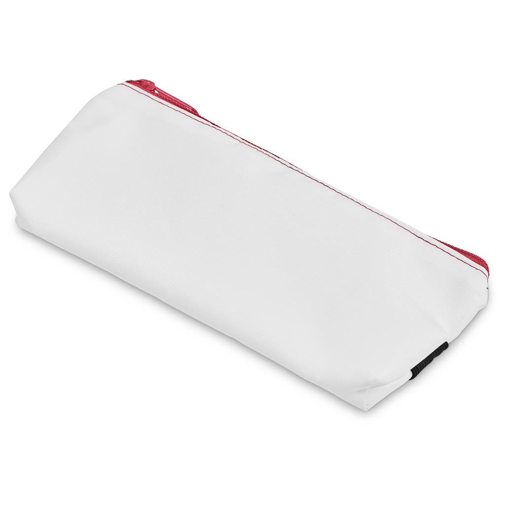 Pre-Production Sample Custom Scribbler Polyester Large Pencil Case To Fit An A5 Notebook RED - Stationery