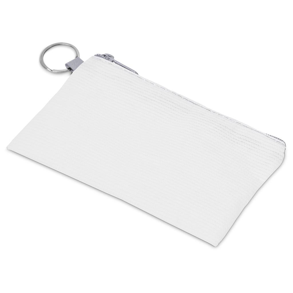 Pre-Production Sample Custom Tammy Recycled PET Credit Card & Coin Purse GREY - Purses and Wallets