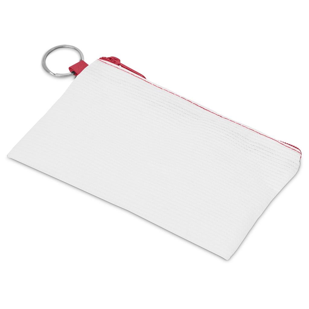 Pre-Production Sample Custom Tammy Recycled PET Credit Card & Coin Purse RED - Purses and Wallets